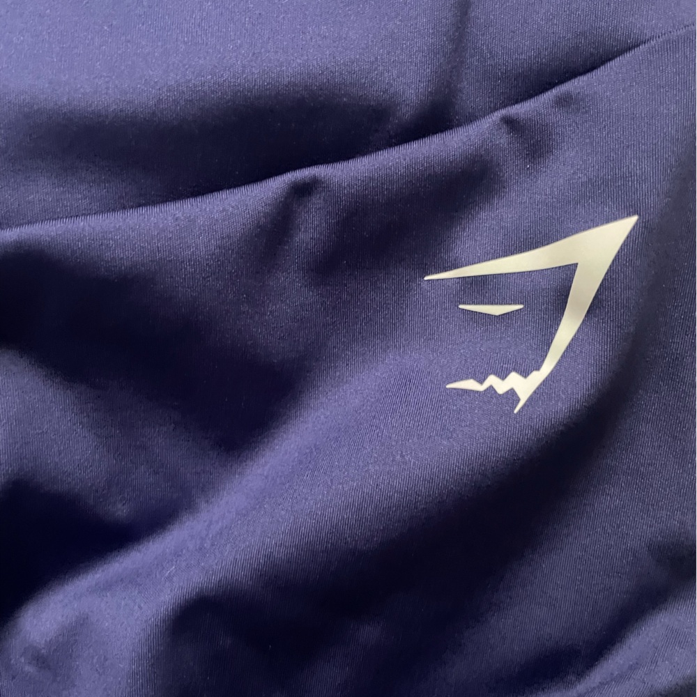Gymshark Women’s Deep Bluish Purple Athletic Leggings Size Small - Picture 3 of 5